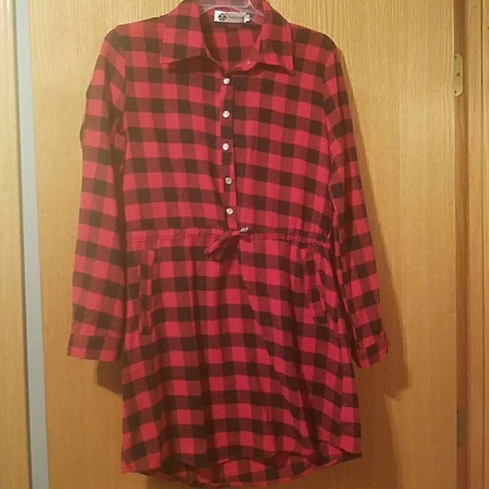 Lumberjack Flannel Top/Dress